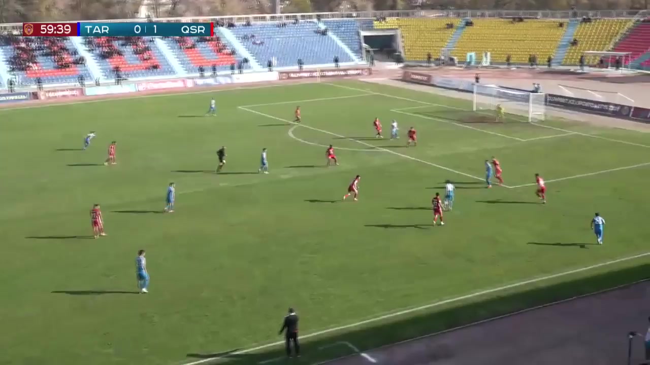 KAZ PR FK Taraz Vs Kaisar Kyzylorda Elzhas Altynbekov Goal in 60 min, Score 0:2