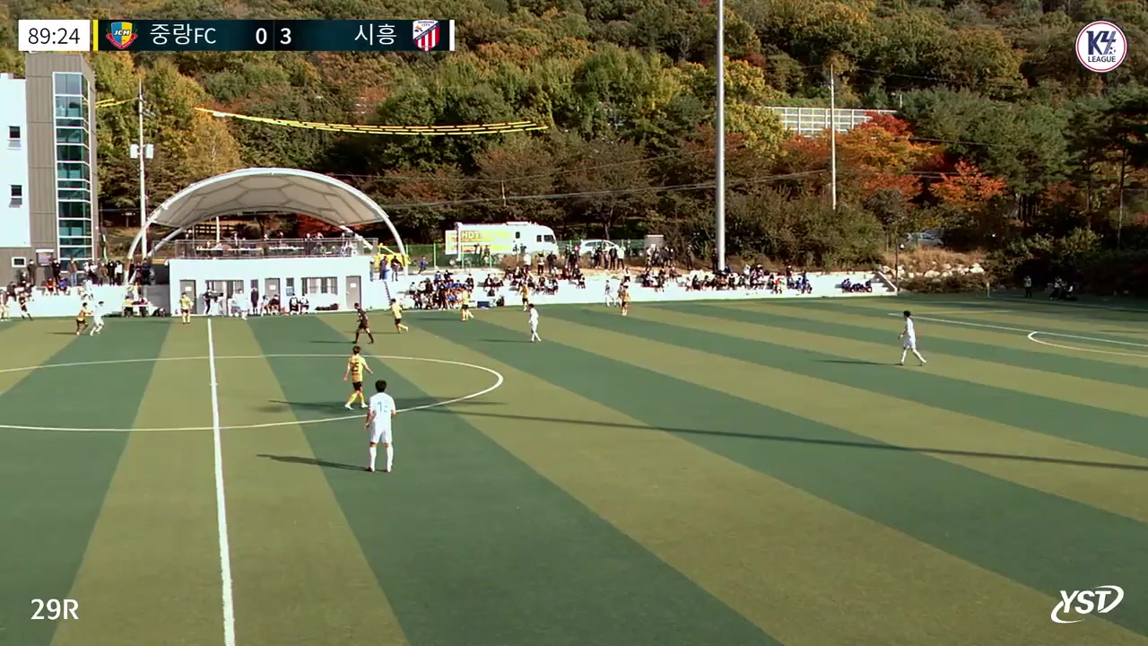 KCL 4 Jungnang Chorus Mustang FC Vs Siheung City  Goal in 91 min, Score 0:4