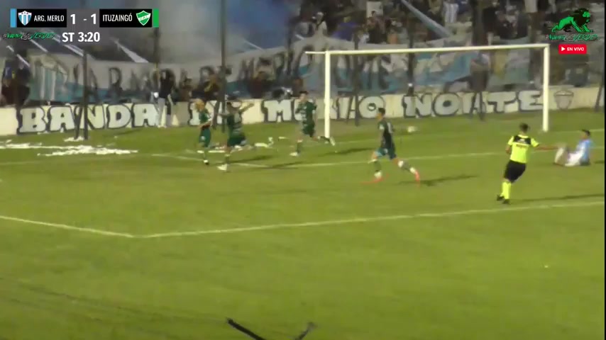 ACT  M Argentino de Merlo Vs Ituzaingo 48 phút Vào, ghi bàn 1:2