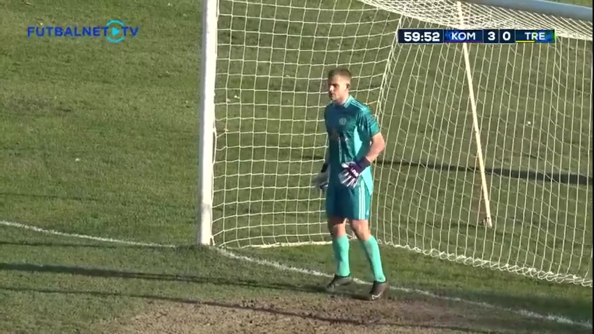 SVK D2 KFC Komarno Vs Slavoj Trebisov 61 phút Vào, ghi bàn 4:0