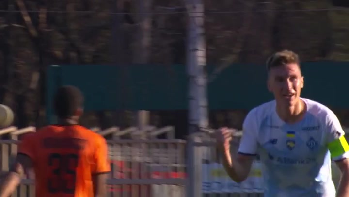 UKR D1 FC Mariupol Vs Dynamo Kyiv Serhiy Sydorchuk Goal in 68 min, Score 1:3