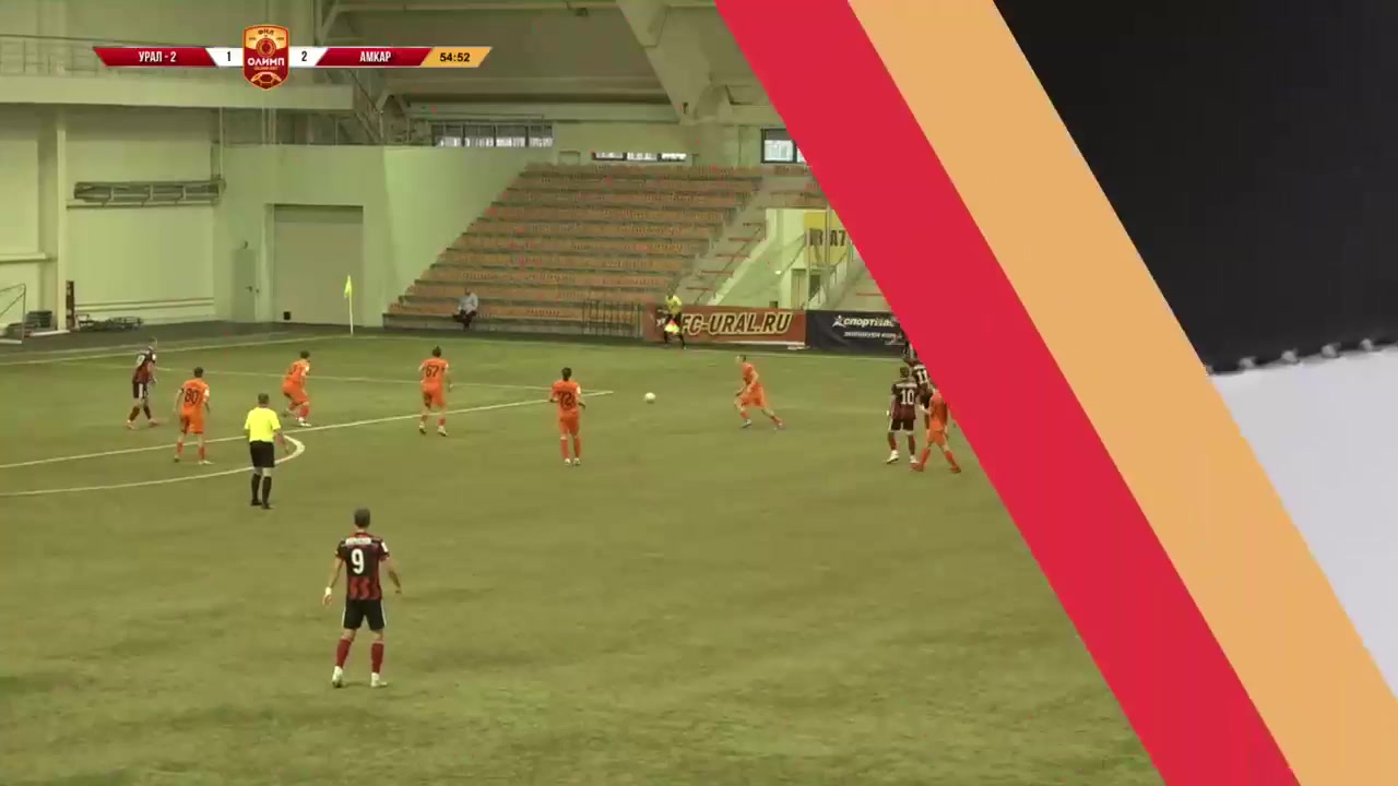 RUS D2 FK Ural-2 Vs Amkar Perm  Goal in 56 min, Score 1:3