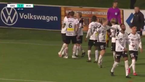 FIN D1 FC Haka Vs IFK Mariehamn Samuel Chidi Goal in 67 min, Score 1:0