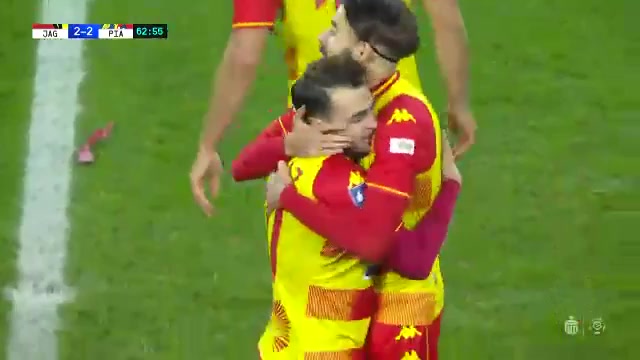 POL PR Jagiellonia Bialystok Vs Piast Gliwice 63 ทำประตู Jesus Imaz Balleste ประตู, ทำคะแนน 2:2