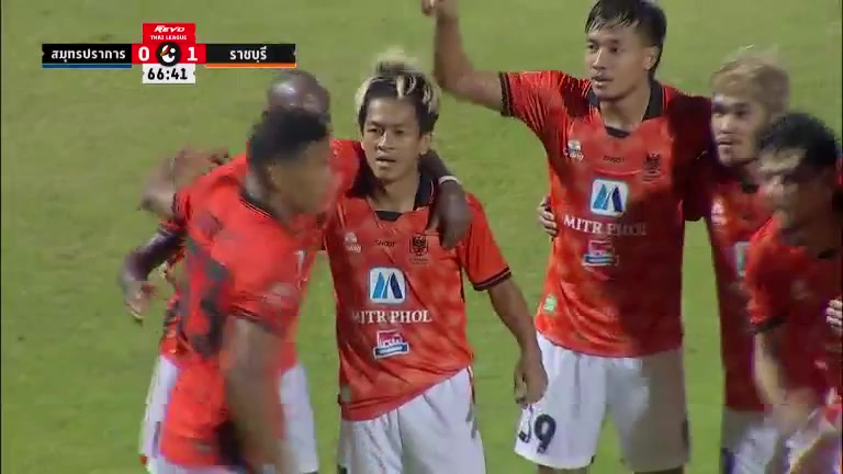 700 Samut Prakan City Vs Ratchaburi FC 66 skor gol Vanderley Dias Marinho Derley, skor 0:1