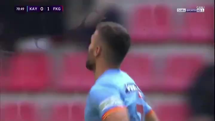 TUR D1 Kayserispor Vs Karagumruk 70 phút Vào, ghi bàn 1:1