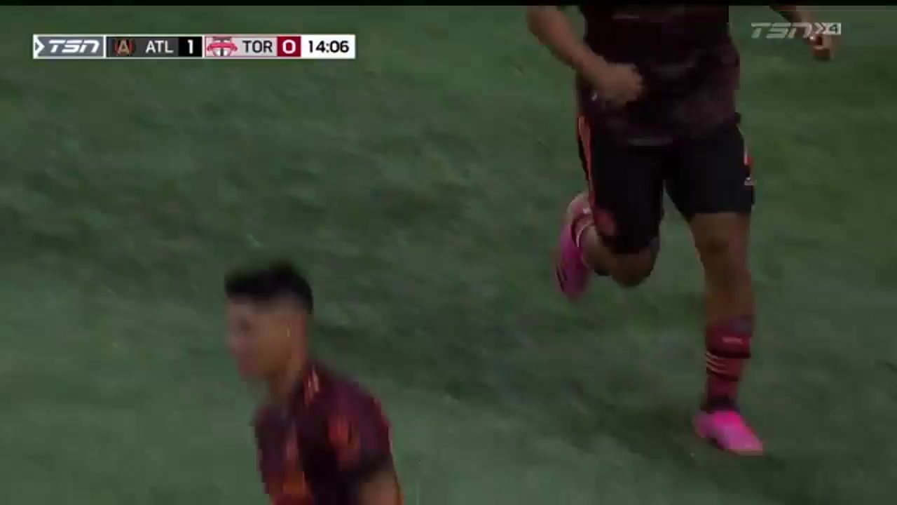 MLS Atlanta United Vs Toronto FC 14 phút Vào, ghi bàn 1:0