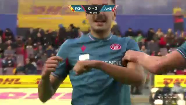 DEN SASL Nordsjaelland Vs Aalborg Tim Prica Goal in 71 min, Score 0:2