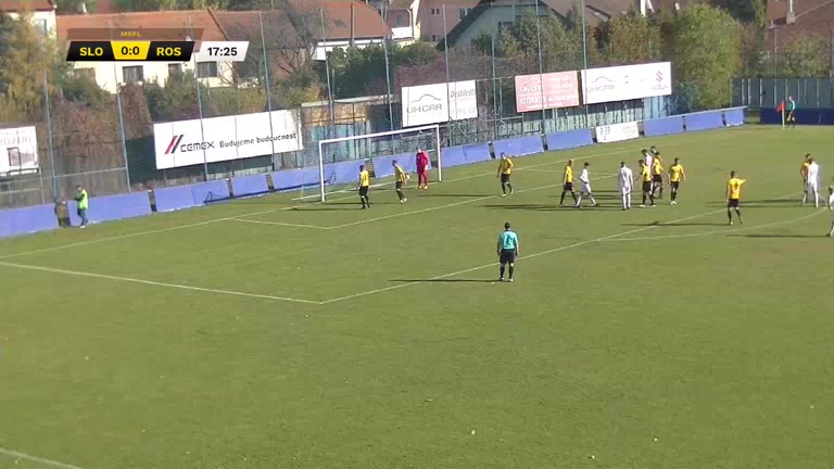 CZE CFL Slovacko II Vs Slovan Rosice 17 phút Vào, ghi bàn 1:0