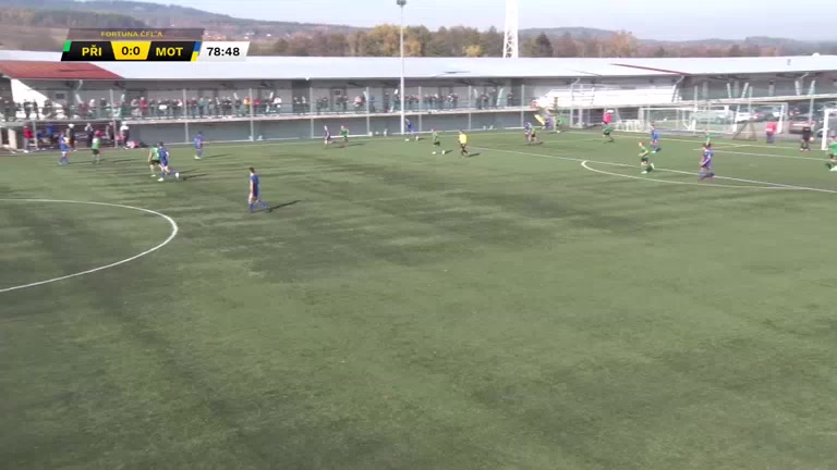 CZE CFL FK Pribram B Vs SK Motorlet Praha 79 phút Vào, ghi bàn 0:1