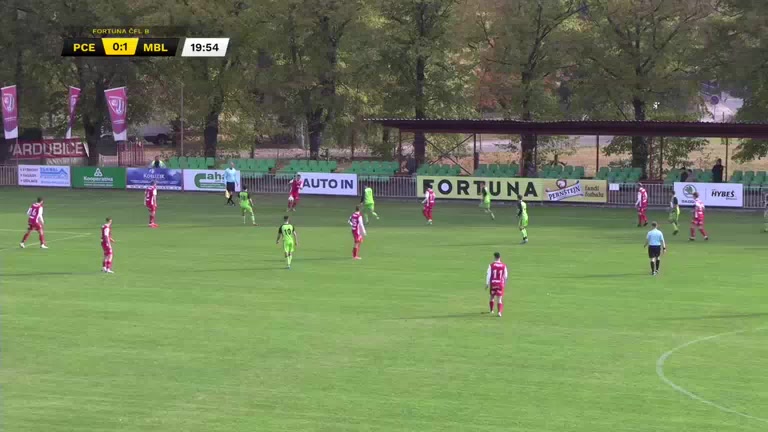 CZE CFL Pardubice B Vs Mlada Boleslav B 19 phút Vào, ghi bàn 0:2