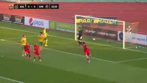 RUS D1 PFK Kuban Vs Yenisey Krasnoyarsk Mikhail Aleksandrovich Komkov Goal in 19 min, Score 0:1