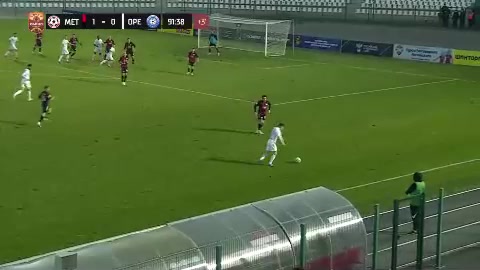 RUS D1 Metallurg Lipetsk Vs Gazovik Orenburg  Goal in 91 min, Score 1:1