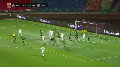 RUS D1 SKA Khabarovsk Vs Neftekhimik Nizhnekamsk Mikhail Tikhonov Goal in 83 min, Score 2:1