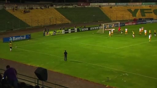 BRA D3 Ypiranga(RS) Vs Gremio Novorizontin  Goal in 50 min, Score 1:1