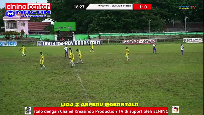 Indo D3 PS Gorut Vs Sparadis United 19 phút Vào, ghi bàn 1:0