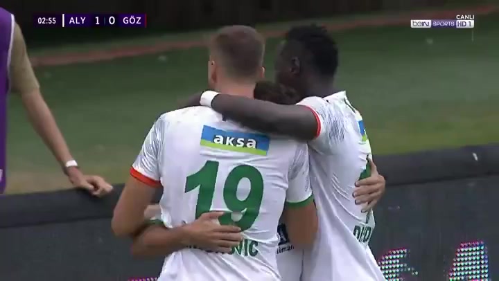 TUR D1 Alanyaspor Vs Goztepe 1 phút DavidsonVào, ghi bàn 1:0