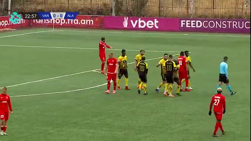 ARM D1 FK Van Charentsavan Vs Alashkert David Khurtsidze Goal in 23 min, Score 0:1