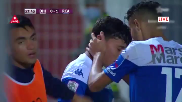 MAR D1 DHJ Difaa Hassani Jadidi Vs Raja Casablanca Atlhletic Habti Goal in 54 min, Score 0:1