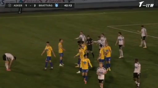 NOR D2 Asker Vs Brattvag Lovo Goal in 42 min, Score 1:2
