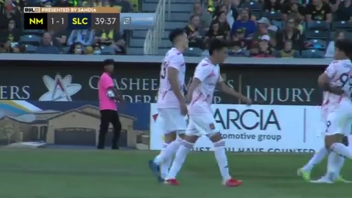 USL CH New Mexico United Vs Real Monarchs  Goal in 40 min, Score 1:1