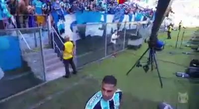 4 Gremio (RS) Vs Palmeiras 10 skor gol Diego de Souza Andrade, skor 1:0