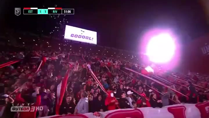 ARG D1 Estudiantes La Plata Vs River Plate 51 phút Vào, ghi bàn 1:1