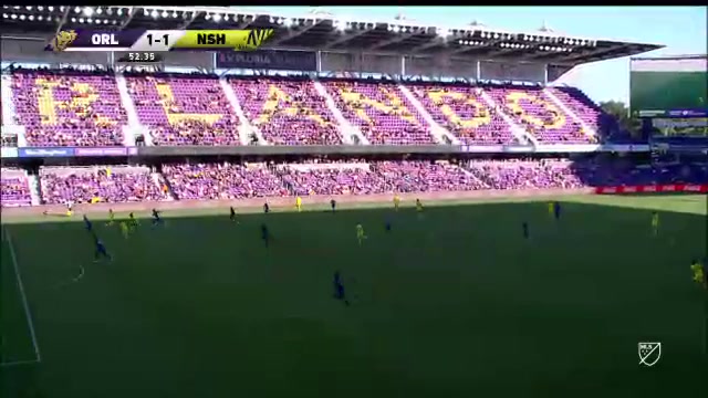 MLS Orlando City Vs Nashville 52 ทำประตู  ประตู, ทำคะแนน 1:1