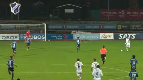 NOR D1 Stabaek Vs Haugesund 69 ทำประตู Kristoffer Velde ประตู, ทำคะแนน 0:1