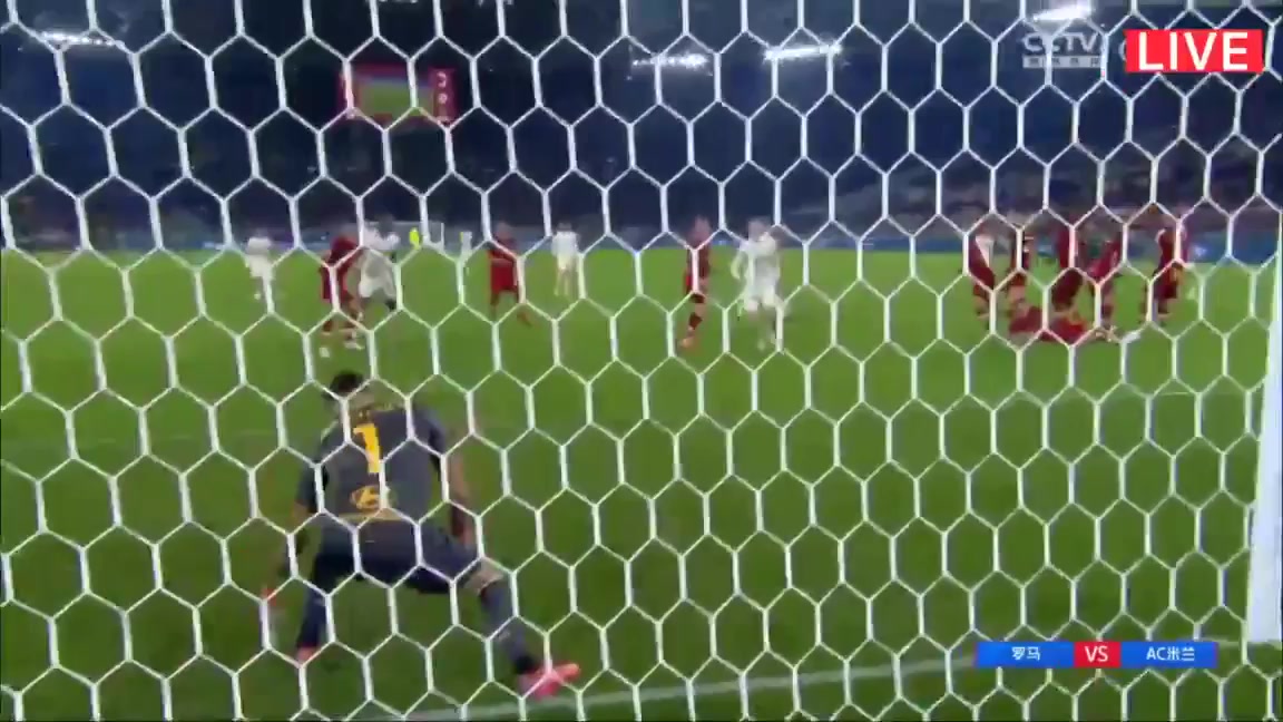 Serie A AS Roma Vs AC Milan 25 phút Zlatan IbrahimovicVào, ghi bàn 0:1