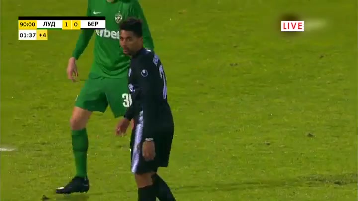 BUL D1 Ludogorets Razgrad Vs Beroe Stara Zagora 92 phút Bernard TekpeteyVào, ghi bàn 2:0