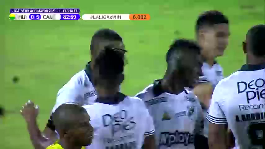 COL D1 Atletico Huila Vs Deportivo Cali 83 phút Vào, ghi bàn 0:5