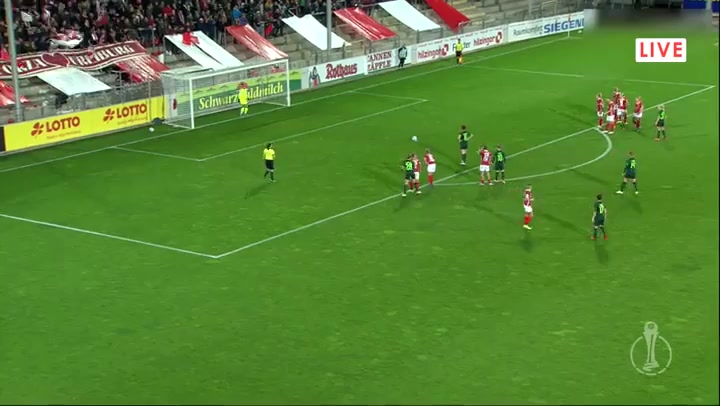 GERWC SC Freiburg (w) Vs VfL Wolfsburg (w) Dominique Janssen Goal in 11 min, Score 0:1