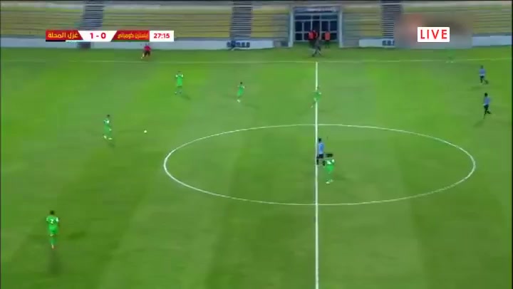 EGY D1 El Sharqia Dokhan Vs Ghazl El Mahallah 25 ทำประตู Abdo Yehia ประตู, ทำคะแนน 0:1