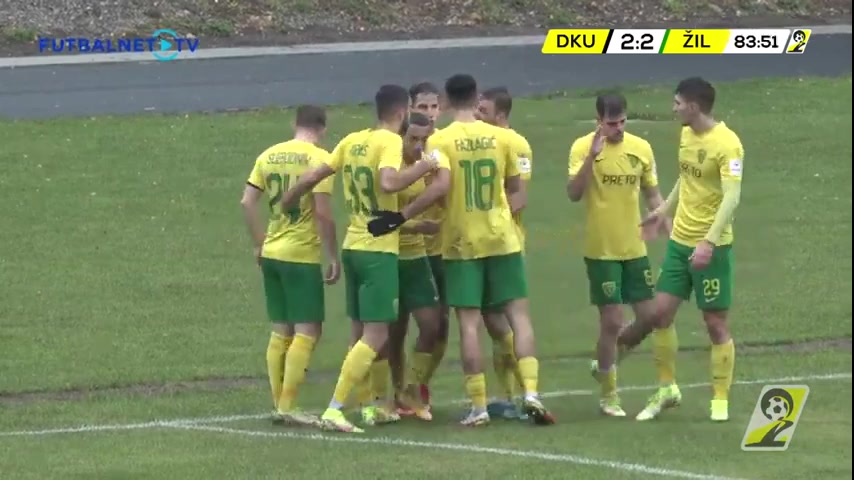 SVK Cup Dolny Kubin Vs MSK Zilina Vahan Bichakhchyan Goal in 84 min, Score 2:3