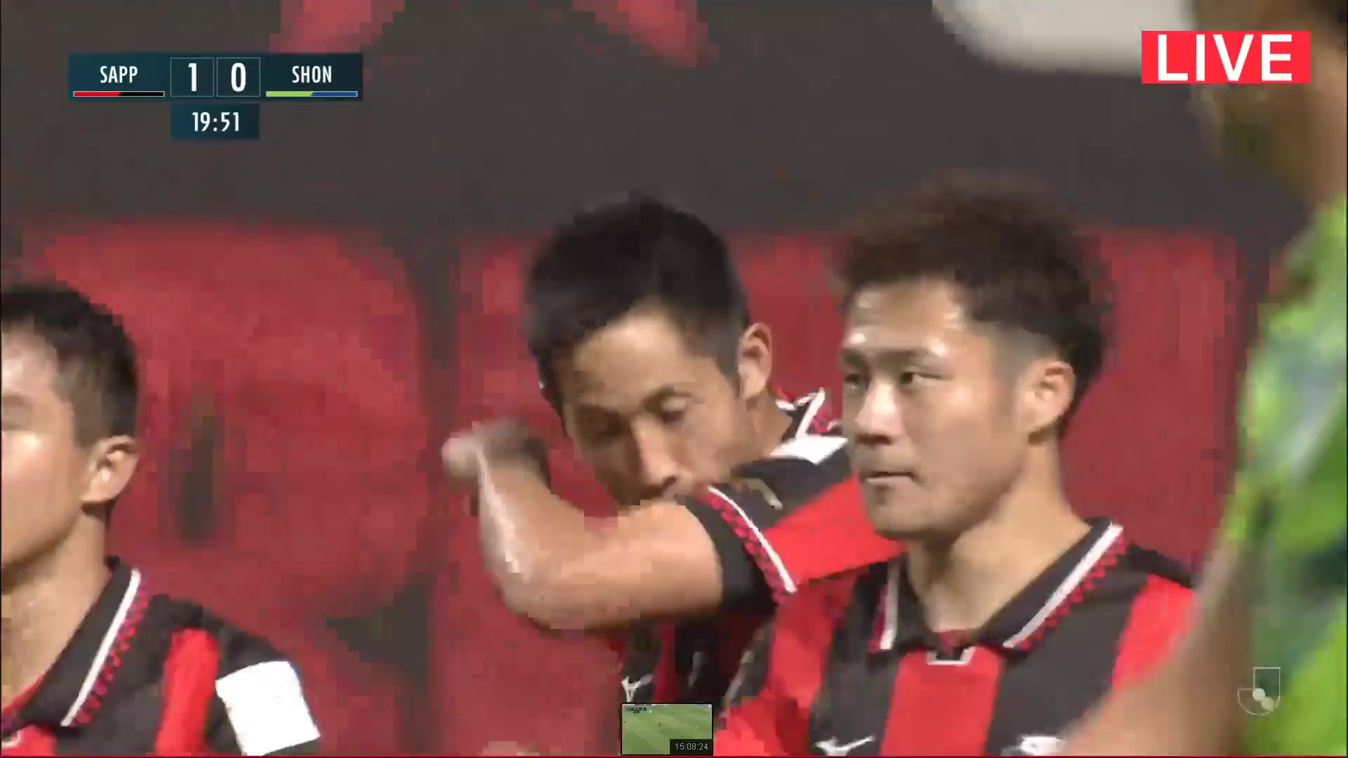 JPN D1 Consadole Sapporo Vs Shonan Bellmare Ryota Aoki Goal in 20 min, Score 1:0