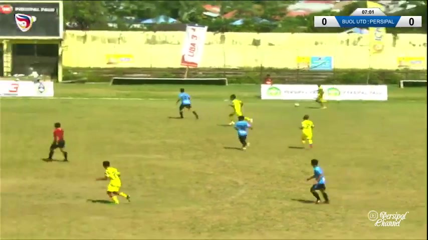 Indo D3 Buol United Vs Persipal Palu 7 phút Vào, ghi bàn 0:1