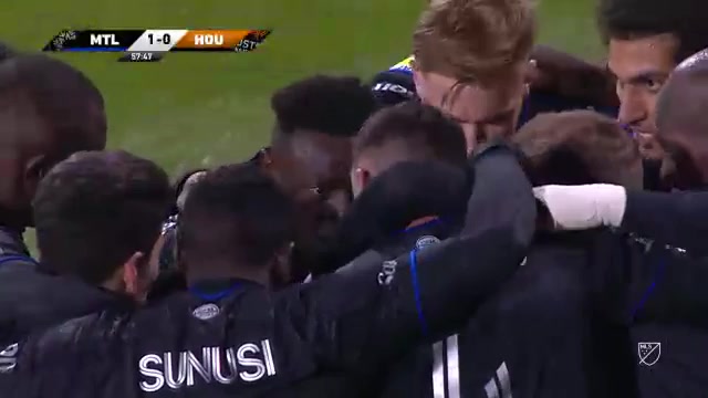 MLS Montreal Impact Vs Houston Dynamo 57 ทำประตู Rudy Camacho ประตู, ทำคะแนน 1:0