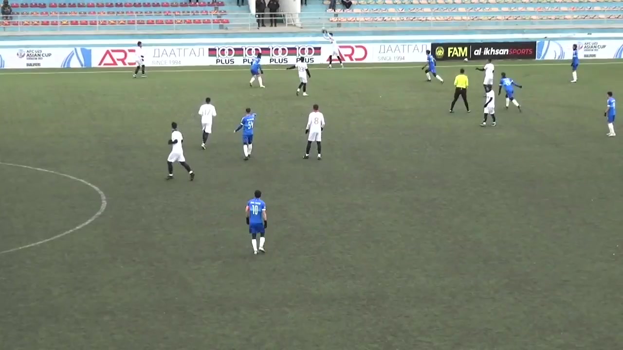 MN PL Khangarid Klub Vs FC Ulaanbaatar  Goal in 52 min, Score 1:2