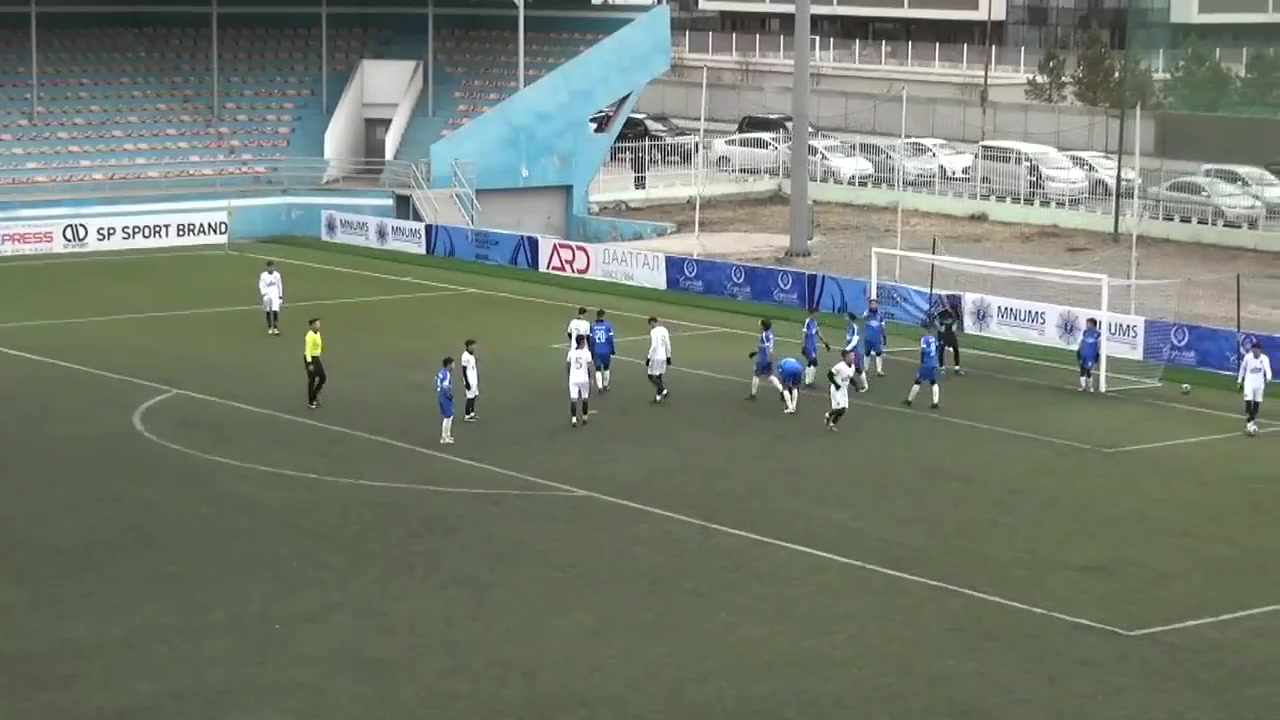 MN PL Khangarid Klub Vs FC Ulaanbaatar  Goal in 61 min, Score 1:3