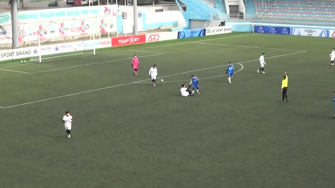 MN PL Khangarid Klub Vs FC Ulaanbaatar  Goal in 84 min, Score 1:7