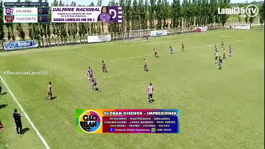 AR L（R） Villa Dalmine Reserves Vs Chacarita Juniors Reserves  Goal in 66 min, Score 1:3