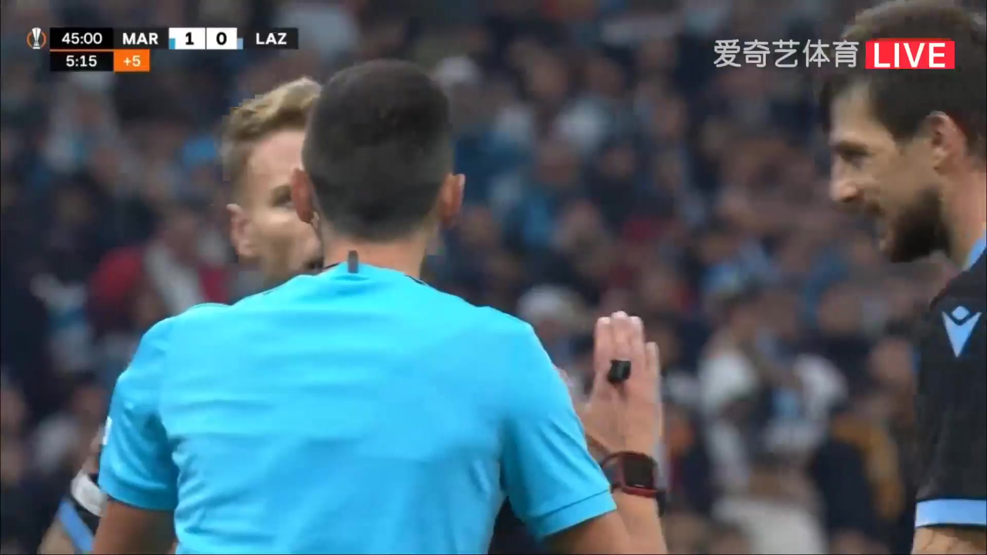 UEFA EL Marseille Vs Lazio 45+ phút Felipe Anderson Pereira GomesVào, ghi bàn 1:1