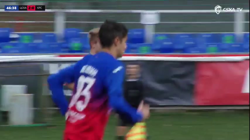 RUS YthC CSKA Moscow  (R) Vs Krylya Sovetov Samara Youth 48 phút Vào, ghi bàn 3:0