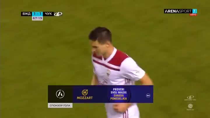 SER D1 FK Vozdovac Beograd Vs Cukaricki Stankom 67 phút Milos MilovicVào, ghi bàn 1:1