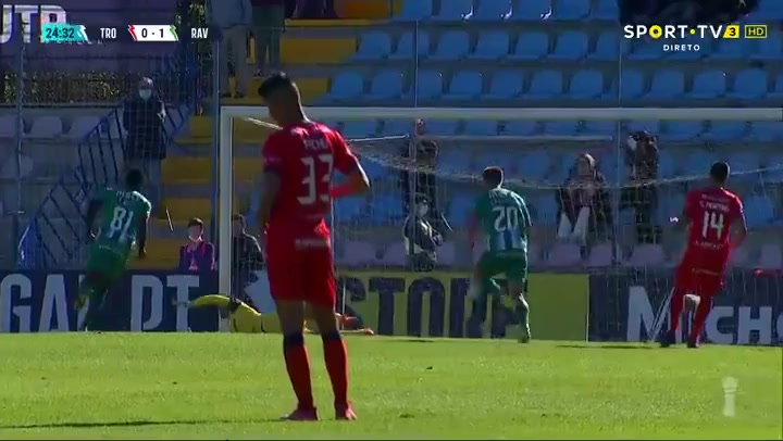 POR D2 Clube Desportivo Trofense Vs Rio Ave Abdul-Aziz Yakubu Goal in 23 min, Score 0:1