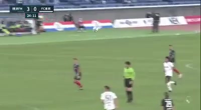 JPN D1 Yokohama Marinos Vs FC Tokyo Ryuta Koike Goal in 23 min, Score 3:0