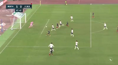 JPN D1 Yokohama Marinos Vs FC Tokyo Daizen Maeda Goal in 48 min, Score 5:0