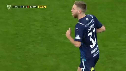 10 Krylya Sovetov Vs Khimki 38 skor gol Ivan Sergeyev, skor 2:0