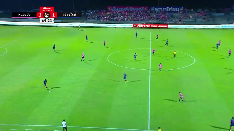 700 Nong Bua Lamphu Vs JL Chiangmai United FC 68 skor gol Hamilton Soares, skor 2:1